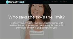 Desktop Screenshot of nonprofitcoach.com